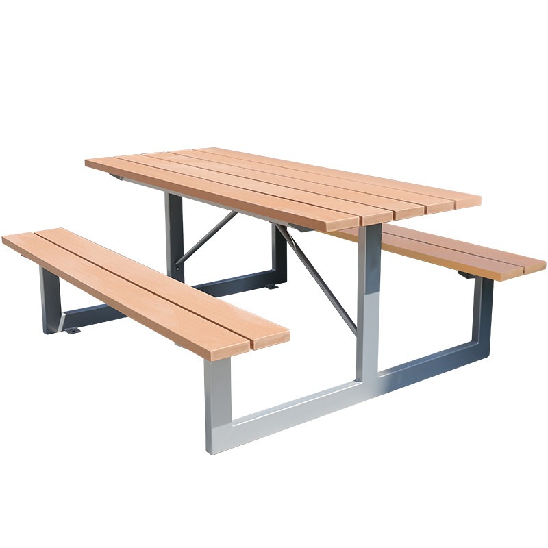 Outdoor Furniture Bench - Outside Furniture Plastic Wood Composite Picnic