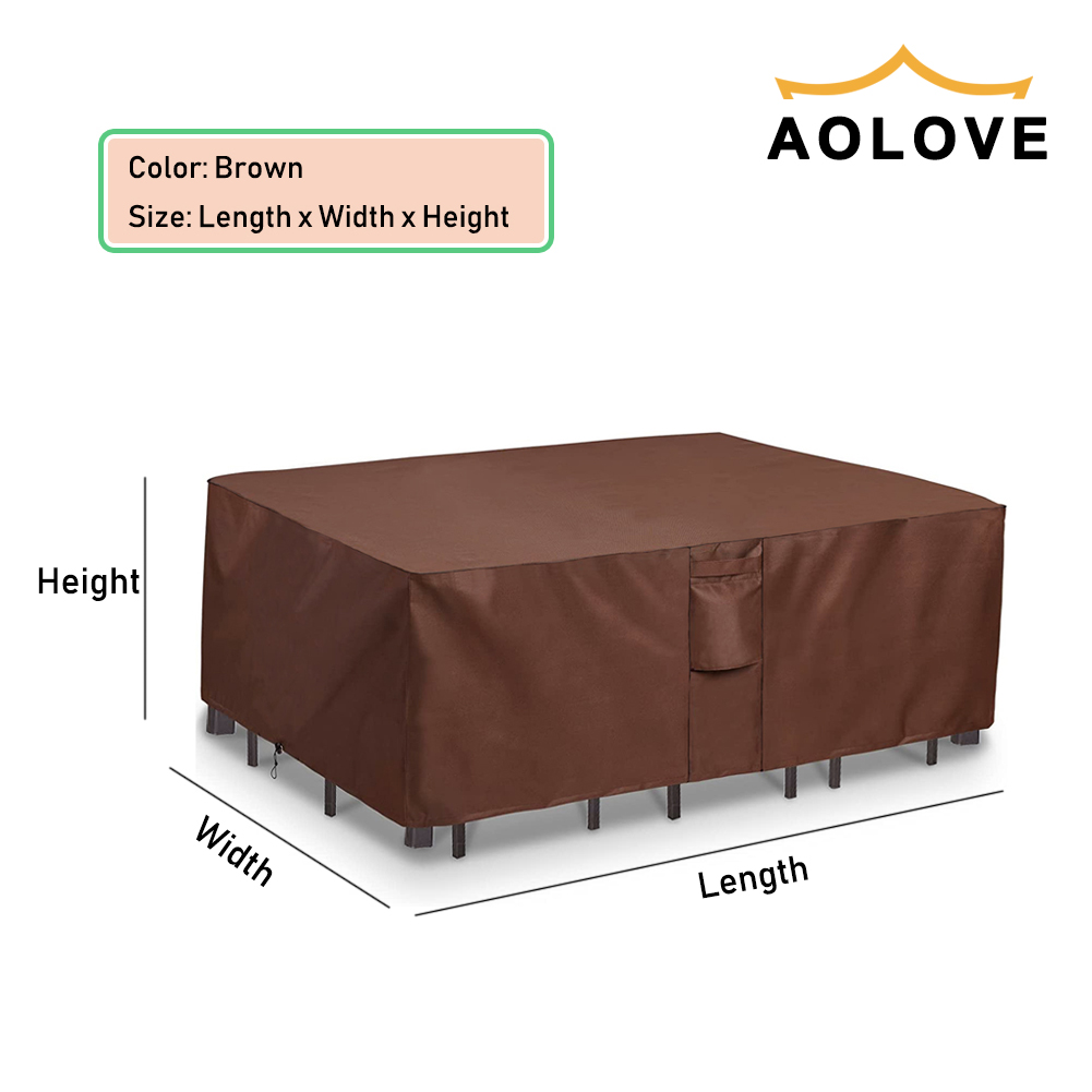 Brown 420D HEAVY DUTY Outdoor  - đánh giá và giá Outdoor Furniture Designer