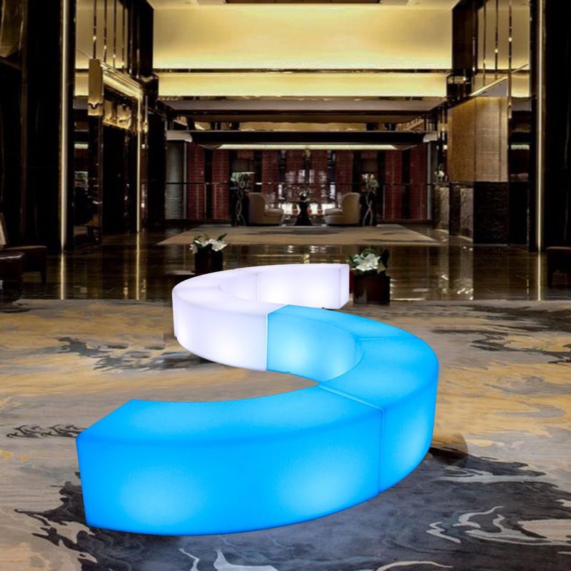 Creative 16 Colors Changing Le - đánh giá và giá Outdoor Furniture Bench