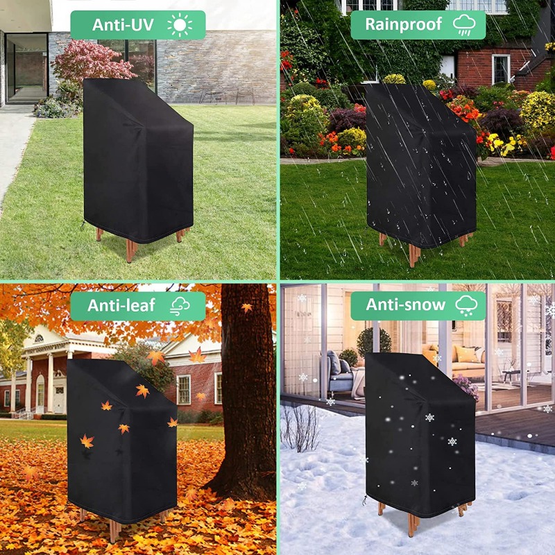 1/2/PCS Stacked Chair Dust Cov - đánh giá và giá Outdoor Furniture Sofa