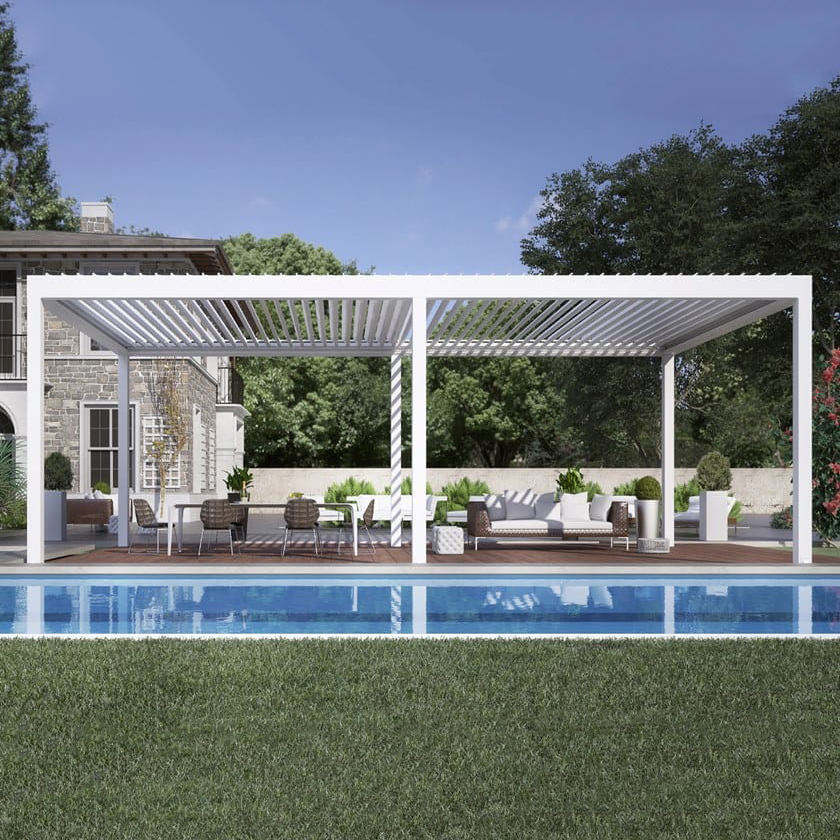 Anodized Swimming Pool Aluminu - đánh giá và giá Outdoor Furniture Gazebo