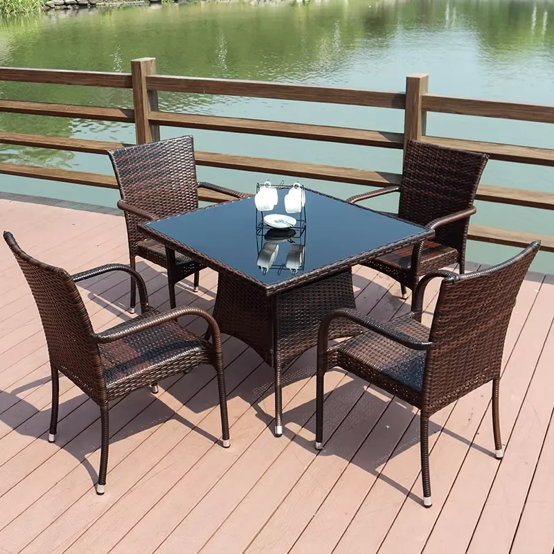 Small Metal Rattan Coffee Tabl - đánh giá và giá Outdoor Furniture Prices