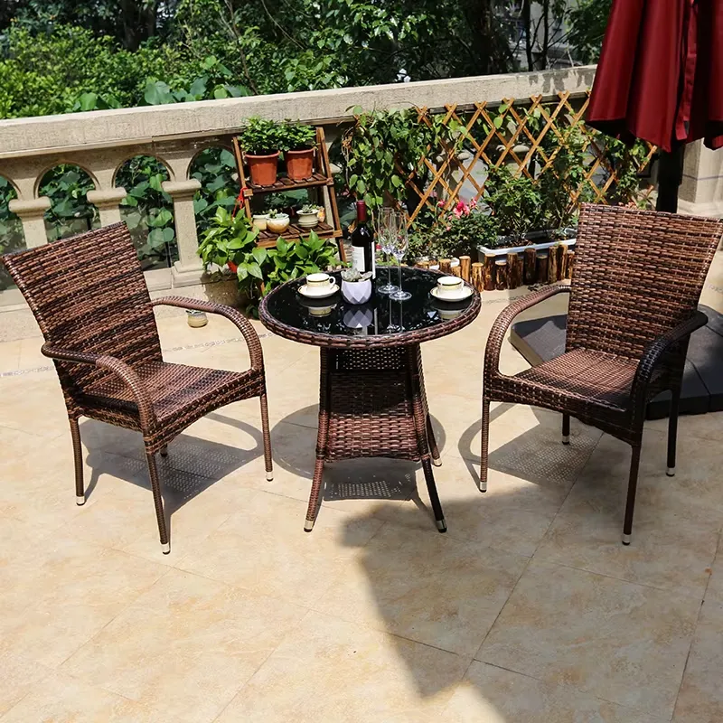 Small Metal Rattan Coffee Tabl - đánh giá và giá Outdoor Furniture Prices