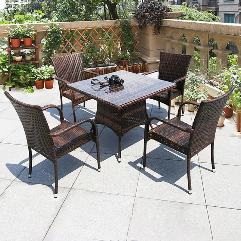 Small Metal Rattan Coffee Tabl - đánh giá và giá Outdoor Furniture Prices
