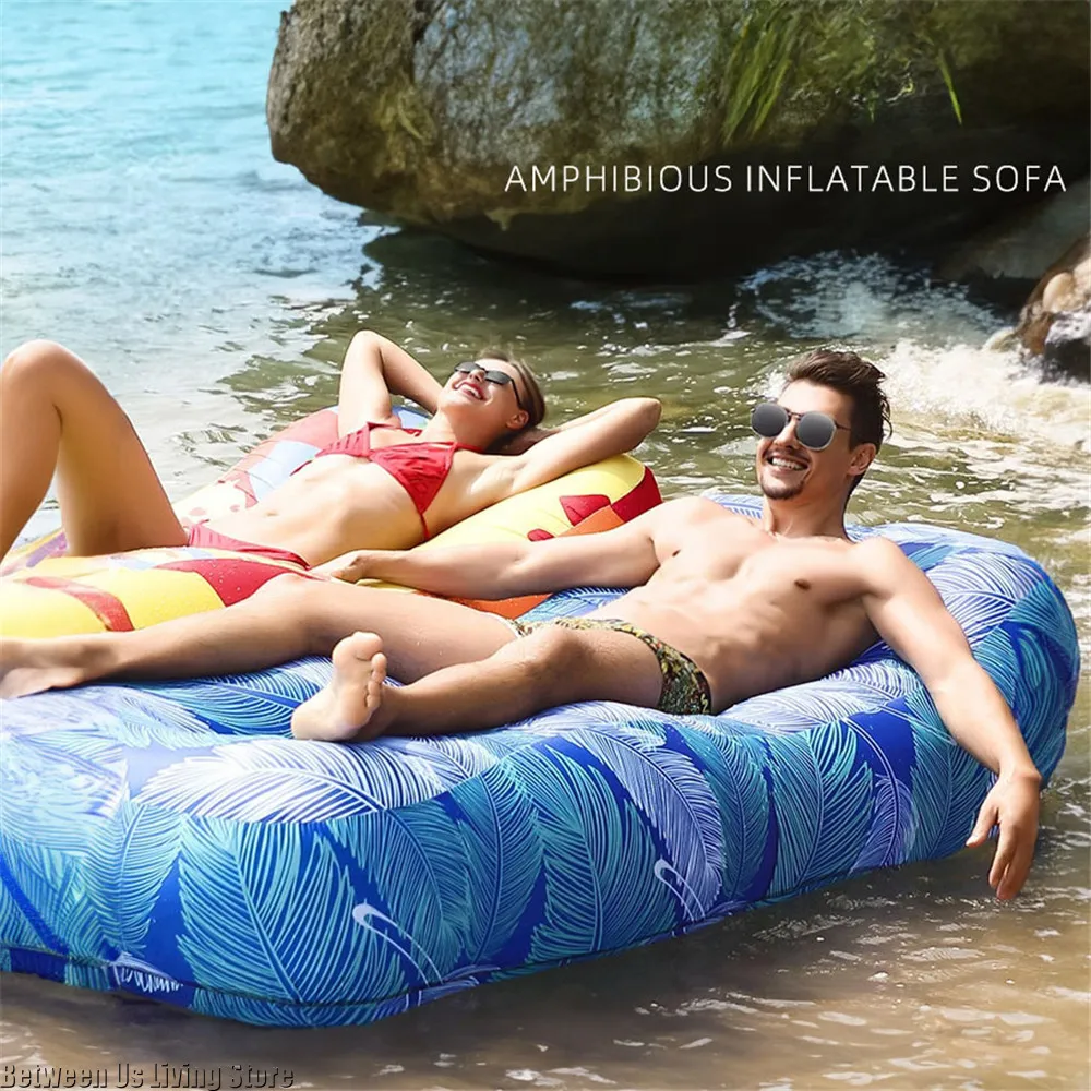 Luxury Inflatable Sofa Bed - E - đánh giá và giá Outdoor Furniture Nearby