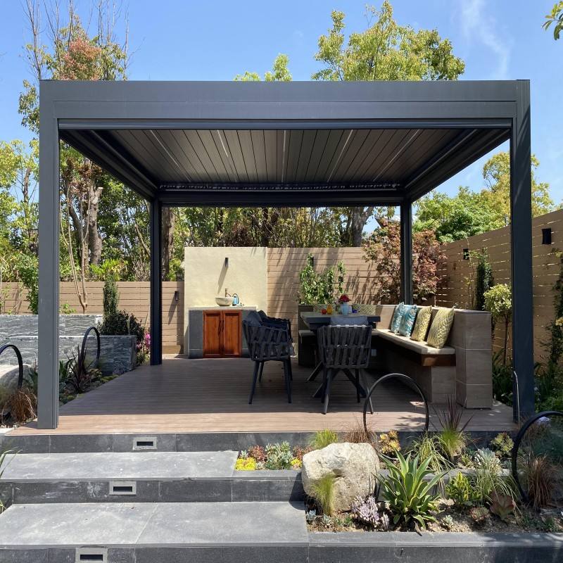 Backyard Install Against The W - đánh giá và giá Outdoor Furniture Gazebo