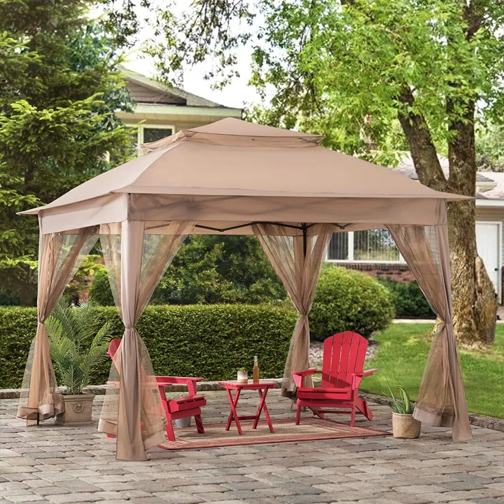 Modern 11x11 Ft. Pop-Up Instan - đánh giá và giá Outdoor Furniture Gazebo