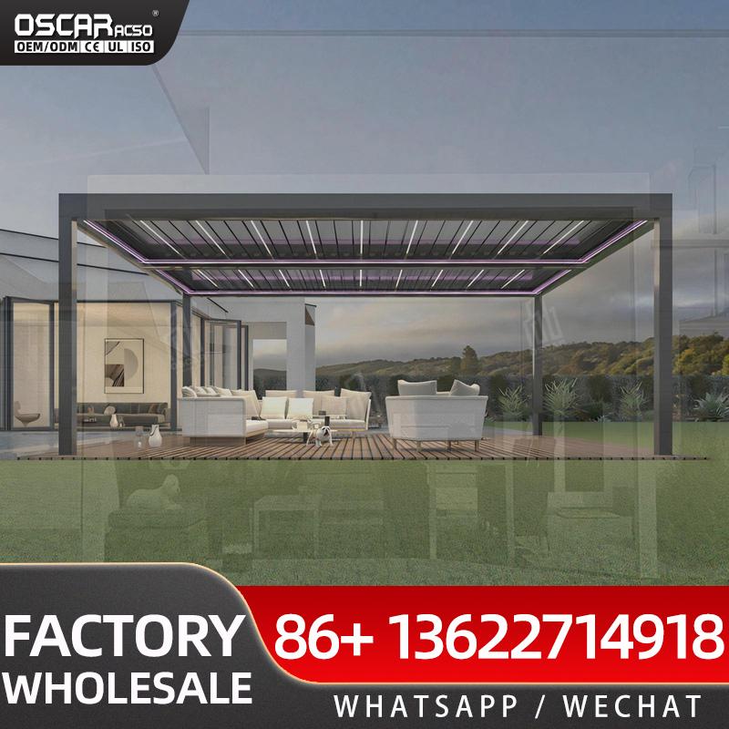 Fixed Roof Pergolas Luxury Bio - đánh giá và giá Outdoor Furniture Gazebo
