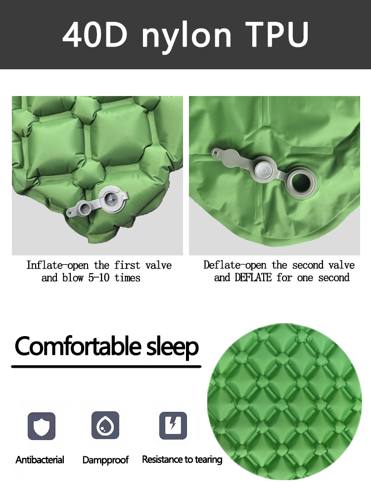 Camping Inflatable Mattress in - đánh giá và giá Outdoor Furniture Pads