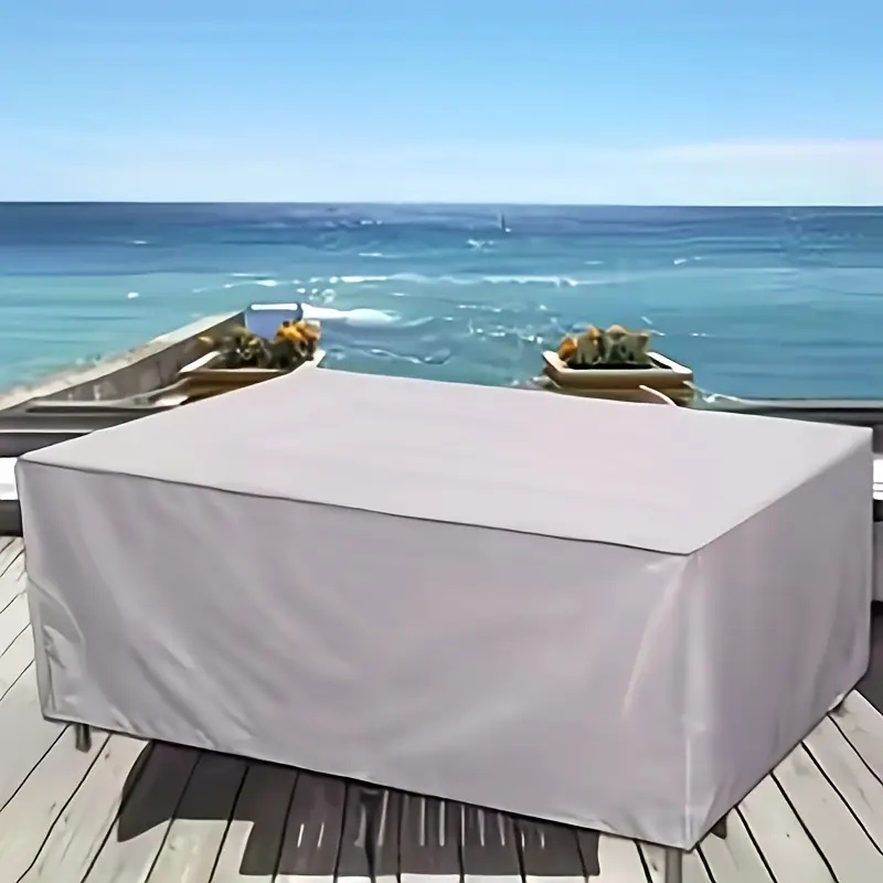 Silver Oxford Fabric Protectiv - đánh giá và giá Outdoor Furniture Sofa