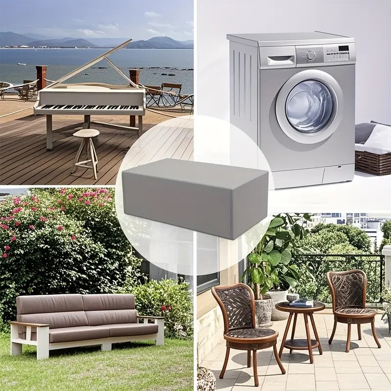 Silver Oxford Fabric Protectiv - đánh giá và giá Outdoor Furniture Sofa